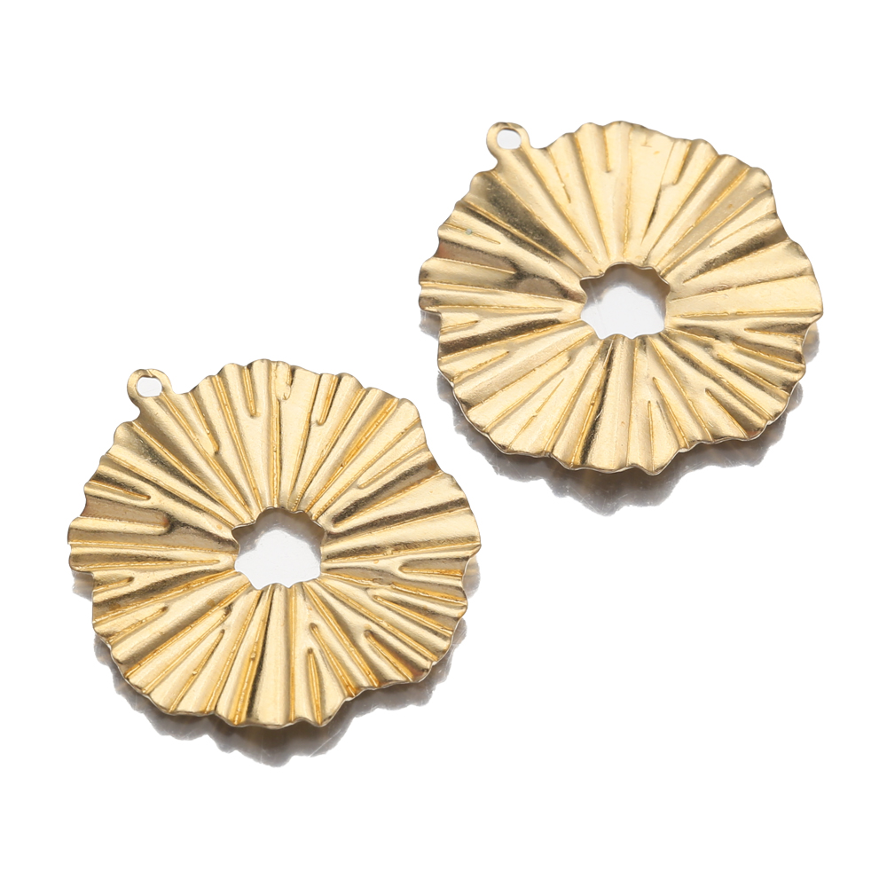 Ethnic Fashion Jewellery - 真ちゅう製のサンフラワーペンダント20ピース/ロット,女性用ペンダント,ヴィンテージ自由奔放に生きるスタイル,ネックレス,ジュエリー,キーホルダー,diy