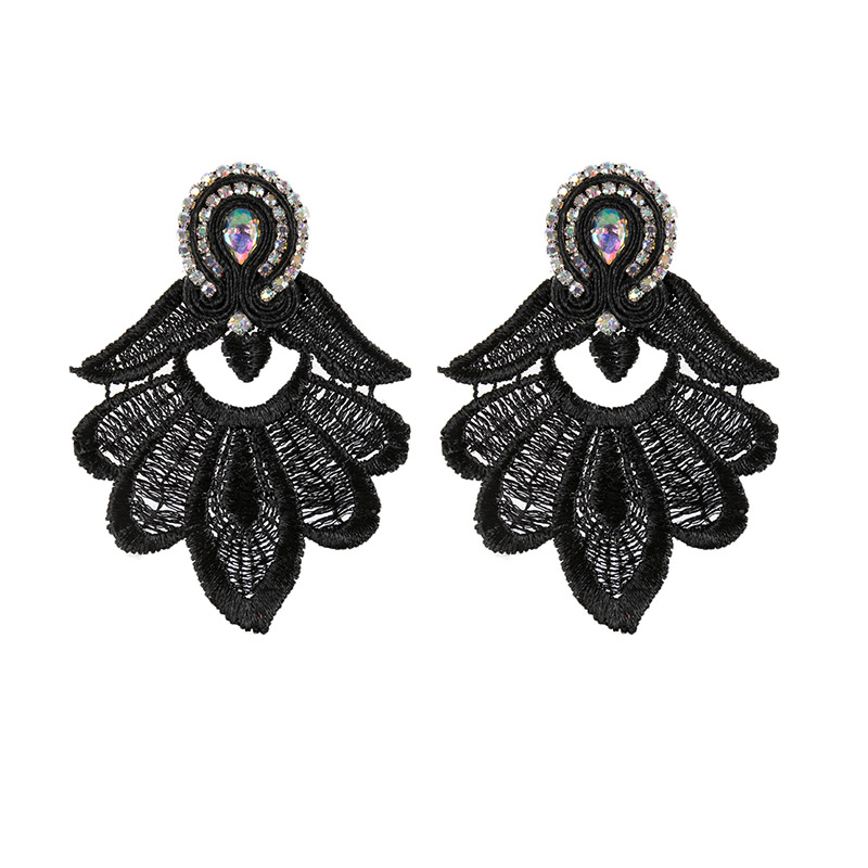 Ethnic Fashion Jewellery - ファッション女性用イヤリングジュエリーアクセサリー、ソタッシュイヤリング、レースダングルイヤリング、カラフルな花嫁用イヤリング、最新トレンド