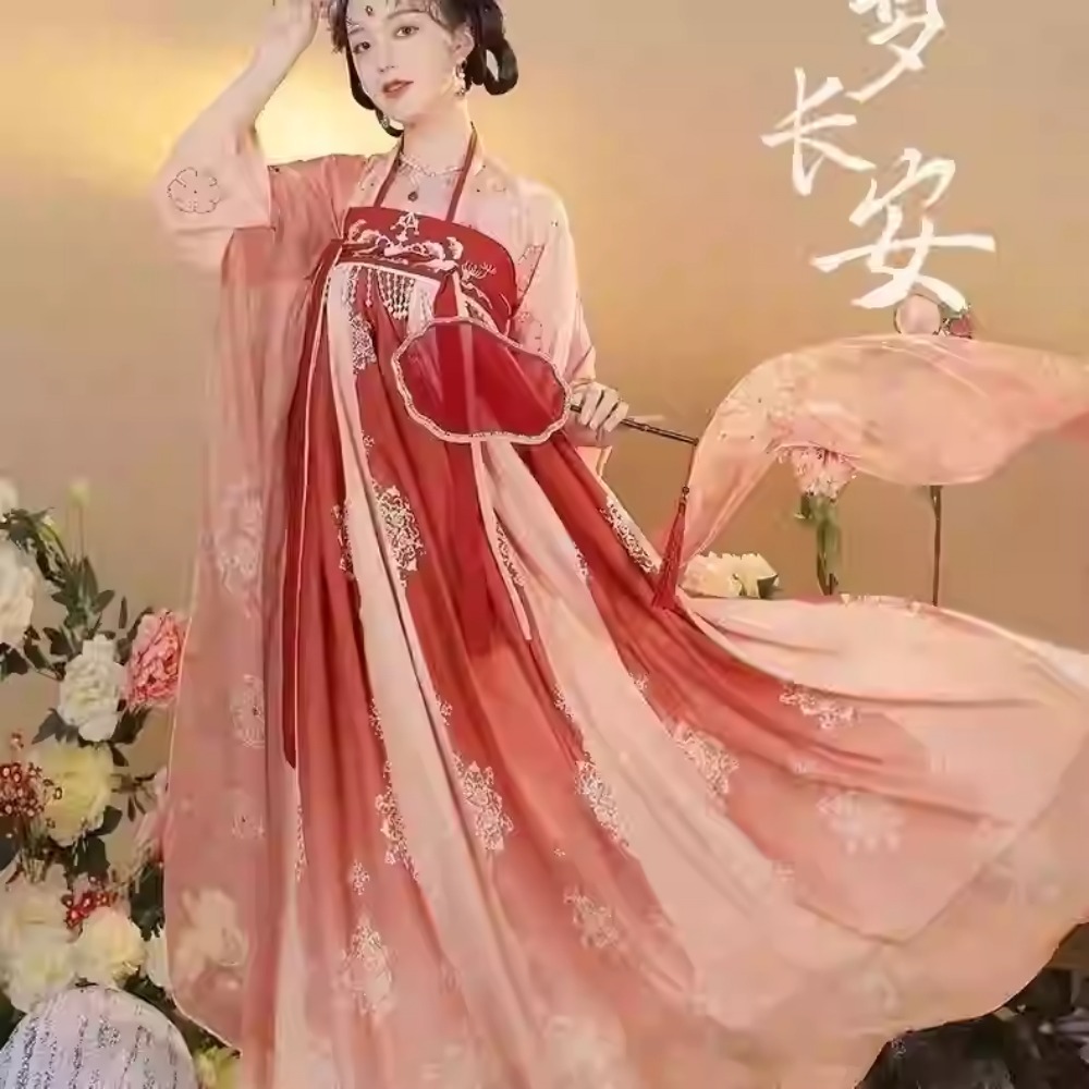Ethnic Style Dresses - 韓服中国の伝統的なドレスコスプレ衣装エスニックスタイルショーステージファッション服女性服パーティー妖精ドレス