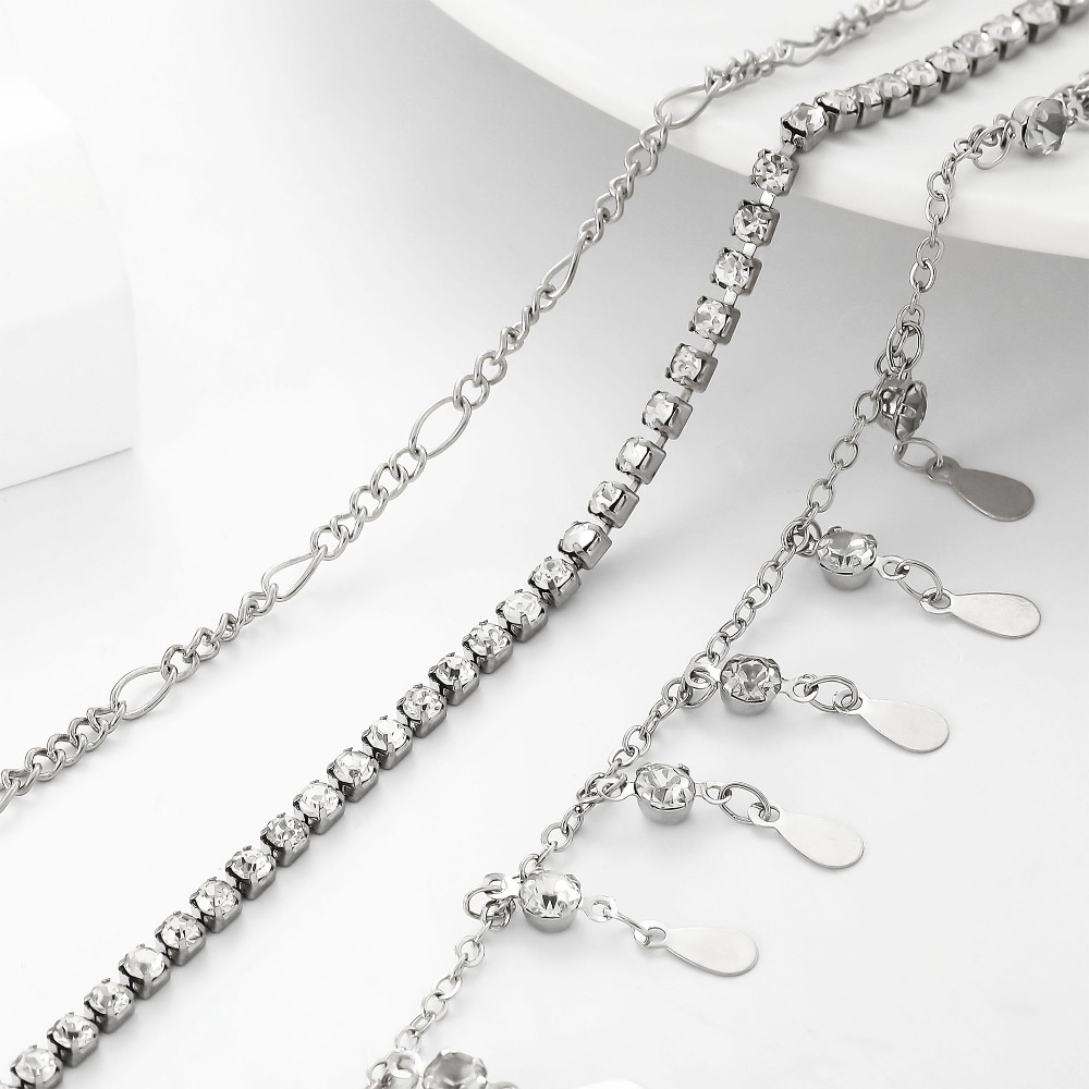 ボヘミアンファッション蝶ラインストーンタッセルメタルチェーン - Ethnic Fashion Jewellery のレビューと価格