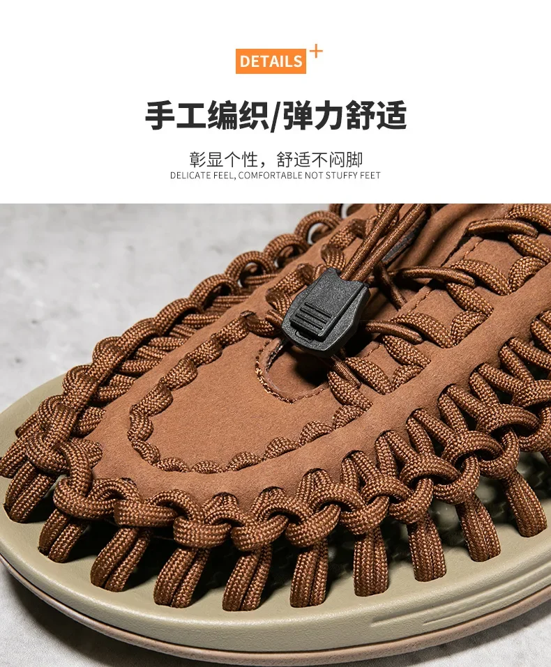 2026 メンズチャームサンダル夏の新しいカジュアルシューズ - Ethnic Fashion Trends 2026 のレビューと価格