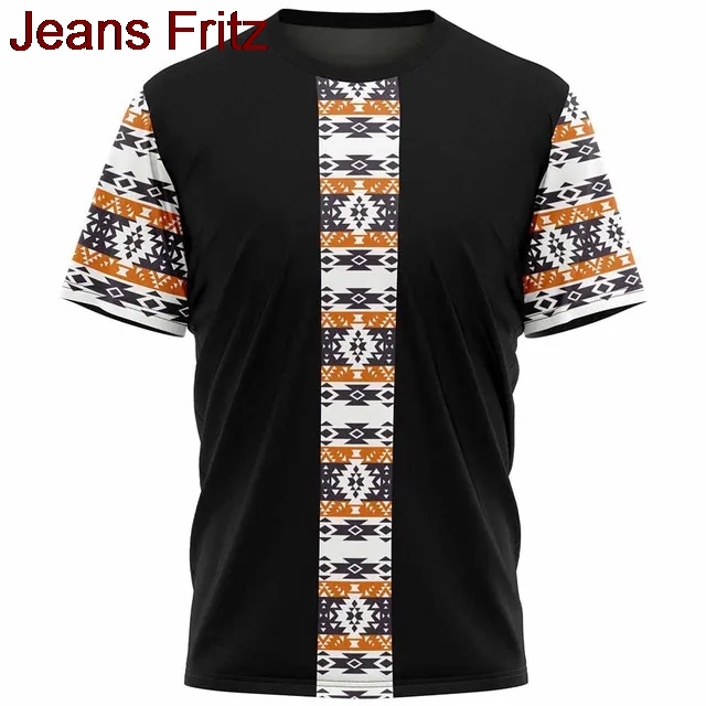新しいエスニック部族ダシキ Tシャツアフリカパターン 3D  - Dashiki Shirt Men のレビューと価格