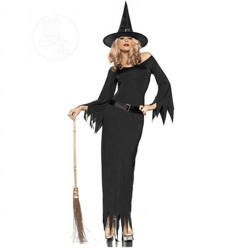 ハロウィン邪悪な魔女コスチュームコスプレダークウィッチステー - Ethnic Wear Fashion Brand のレビューと価格